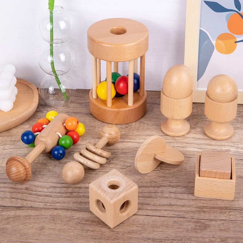 Wooden Grasp Toy Educational Early Education Toys for Baby Girls Boys Soothe Toy Beech Toy Early Educational Toy Wooden Rattle
Wooden Grasp Toy Educational Early Education Toys for Baby Girls Boys Soothe Toy Beech Toy Early Educational Toy Wooden Rattle