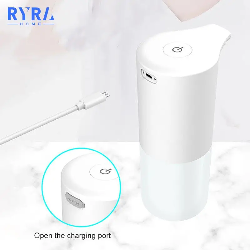 USB Charging Automatic Induction Foam Soap Dispenser Smart Liquid Soap Dispenser Auto Touchless Hand Washer For Kitchen Bathroom
USB Charging Automatic Induction Foam Soap Dispenser Smart Liquid Soap Dispenser Auto Touchless Hand Washer For Kitchen Bathroom