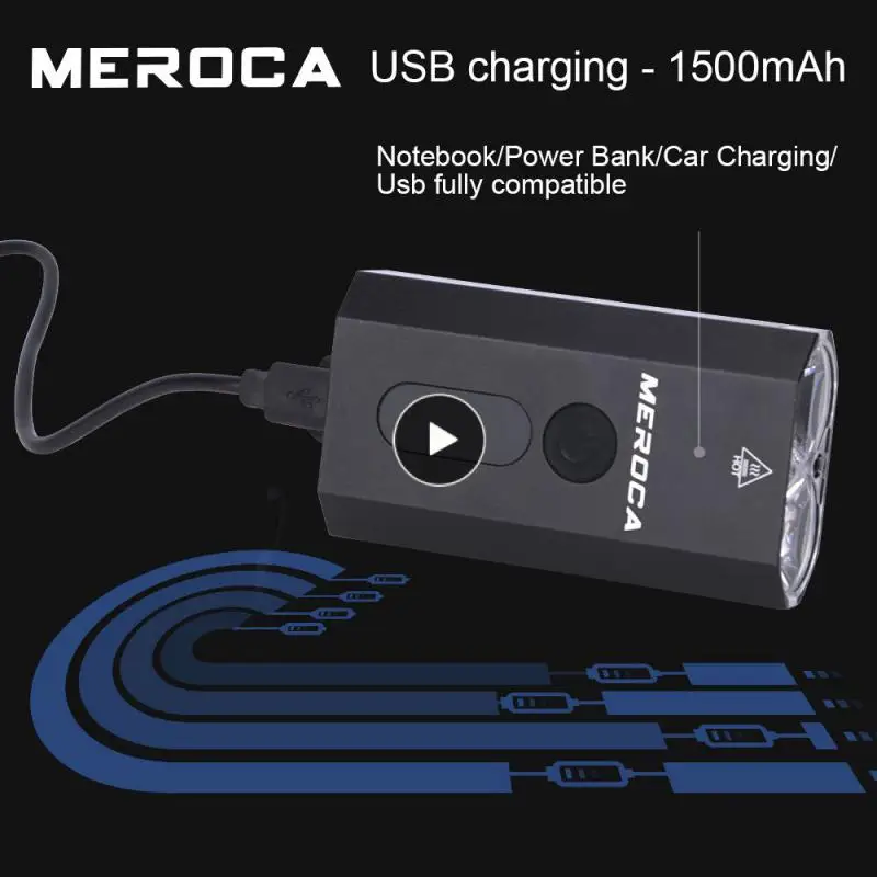 High-brightness Usb Charging Car Light Flashlight 4 Modes Riding Light Bicycle Headlight 1500mah Battery Wide Field
High-brightness Usb Charging Car Light Flashlight 4 Modes Riding Light Bicycle Headlight 1500mah Battery Wide Field