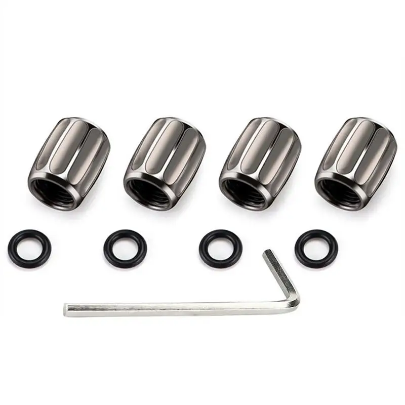 4Pcs Tire Stem Valve Caps Leak-Proof Universal Tire Air Valve Stem Covers For Cars SUVs Bikes Bicycle Trucks Motorcycles
4Pcs Tire Stem Valve Caps Leak-Proof Universal Tire Air Valve Stem Covers For Cars SUVs Bikes Bicycle Trucks Motorcycles