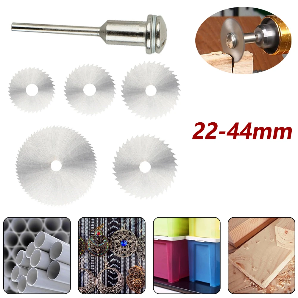 

Hss Cutting Discs Connecting Rod Circular Saw Blade Set For Cutting Metal Gypsum Board PVC Pipe Wood Rotary Tool Accessories