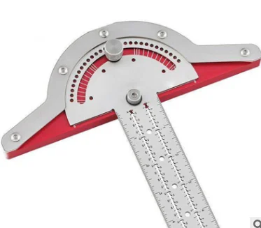 Woodworkers Edge Ruler, T Square Ruler Adjustable Protractor Angle Finder Two Arm Stainless Steel Goniometer Angle Measuring
Woodworkers Edge Ruler, T Square Ruler Adjustable Protractor Angle Finder Two Arm Stainless Steel Goniometer Angle Measuring