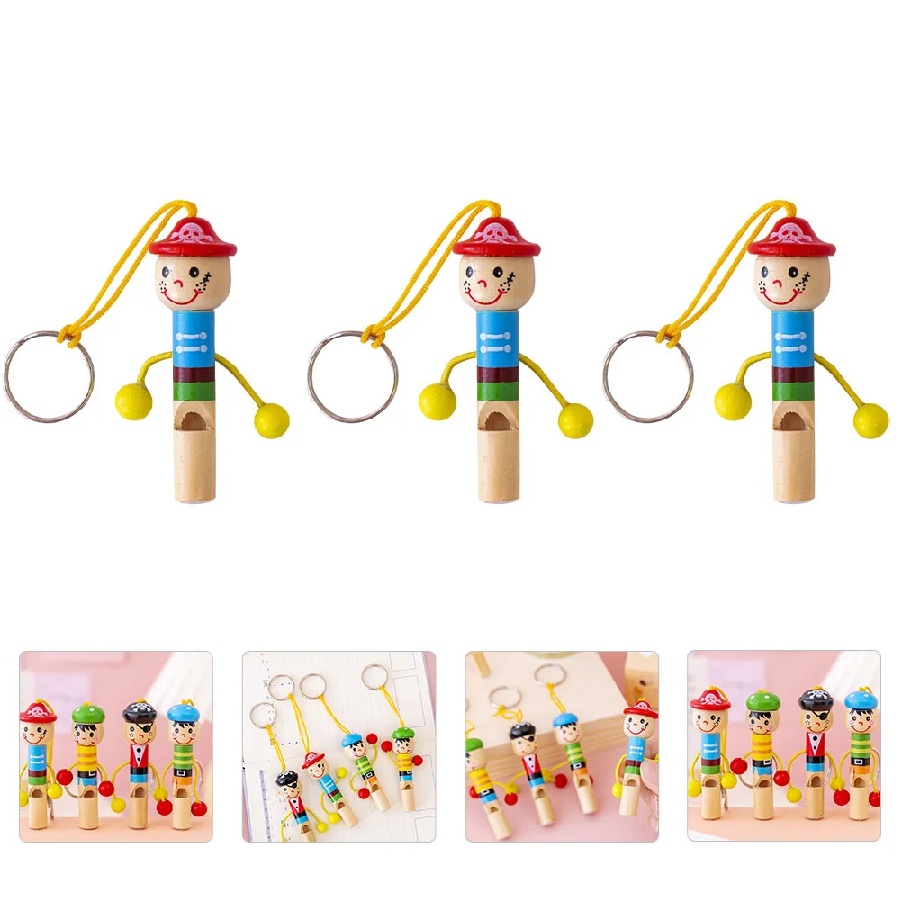 3Pcs Cartoon Wooden Pirate Whistles Pirate Whistle Keychains (Random Style)
3Pcs Cartoon Wooden Pirate Whistles Pirate Whistle Keychains (Random Style)