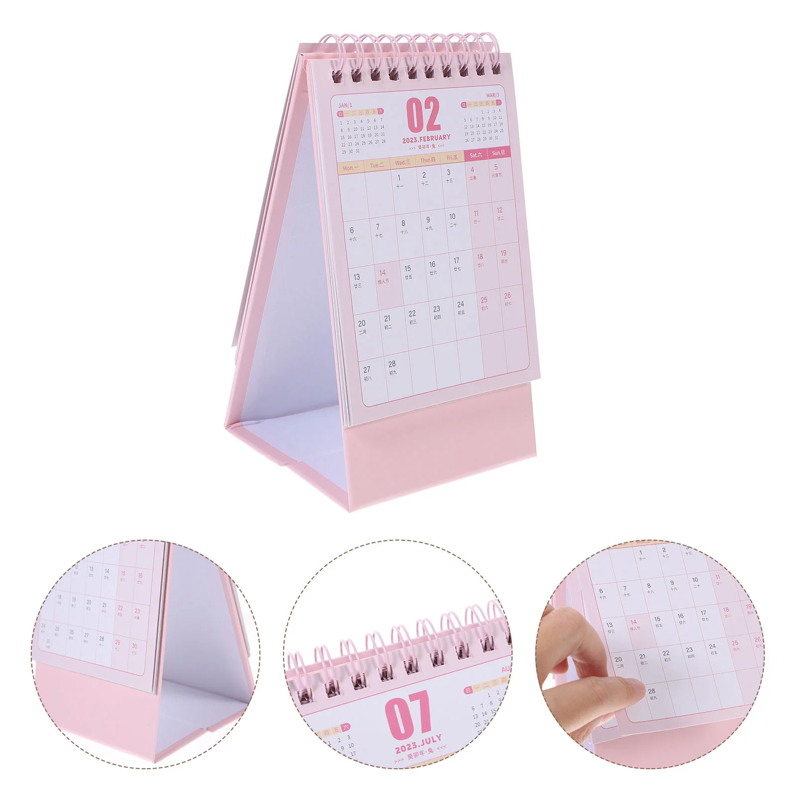2023 Solid Color Desk Calendar Business Standing Household Monthly Note Daily Desktop
2023 Solid Color Desk Calendar Business Standing Household Monthly Note Daily Desktop