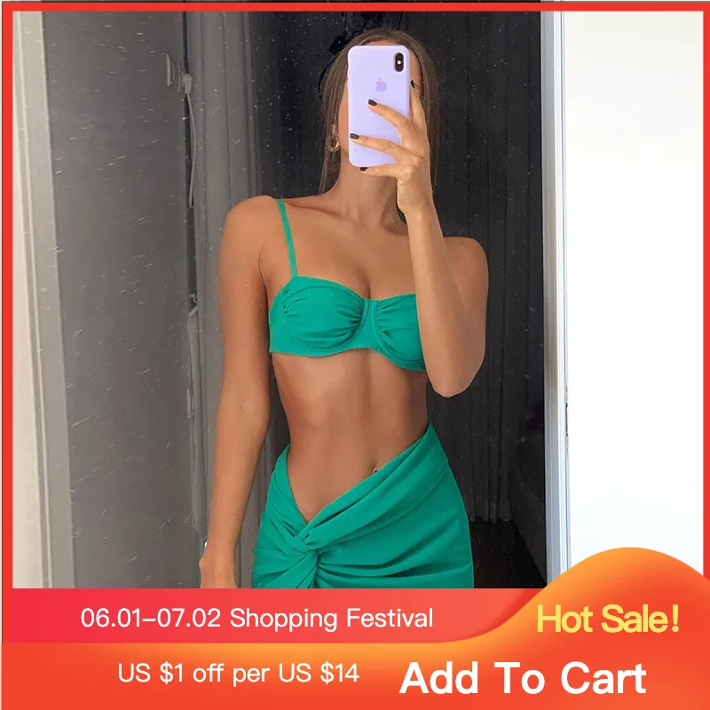 Соблазнительная Женская пляжная одежда с рюшами, 2 предмета
Соблазнительная Женская пляжная одежда с рюшами, 2 предмета