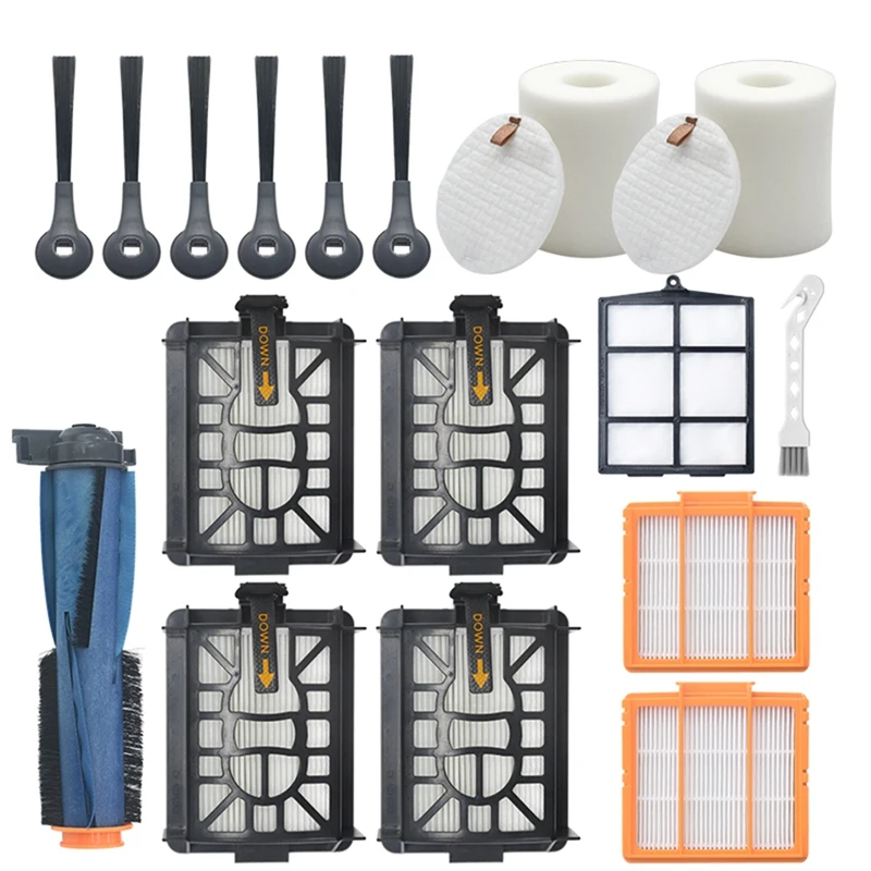 17Pcs Replacement Parts For Shark AI AV2501S AV2501AE RV2502AE RV2520AOUS Accessories Kit With Main Roller Brush
17Pcs Replacement Parts For Shark AI AV2501S AV2501AE RV2502AE RV2520AOUS Accessories Kit With Main Roller Brush