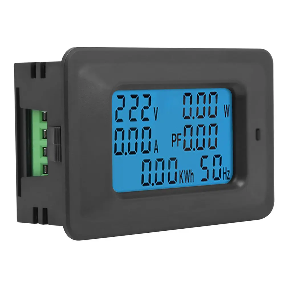 Voltage And Current Meter Household 6 In 1 Power Monitoring Instrument 20A Digital Display Multi-function Measuring Meter
Voltage And Current Meter Household 6 In 1 Power Monitoring Instrument 20A Digital Display Multi-function Measuring Meter