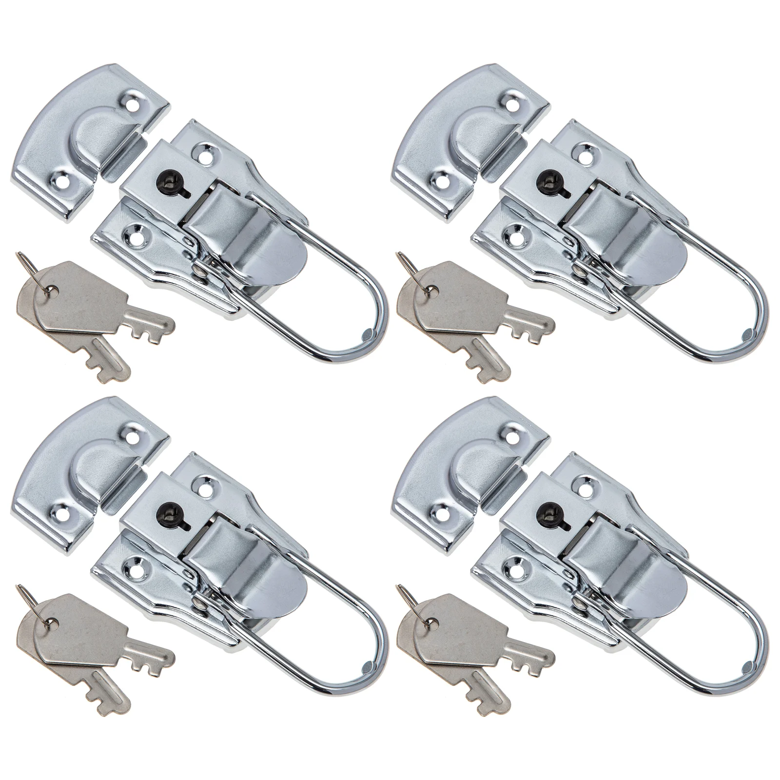 4 Sets Lock Buckle Sturdy Useful Durable Tool Box Lock With Key Toolbox Buckle Toolbox Lock Buckle Case Lock Buckle
4 Sets Lock Buckle Sturdy Useful Durable Tool Box Lock With Key Toolbox Buckle Toolbox Lock Buckle Case Lock Buckle