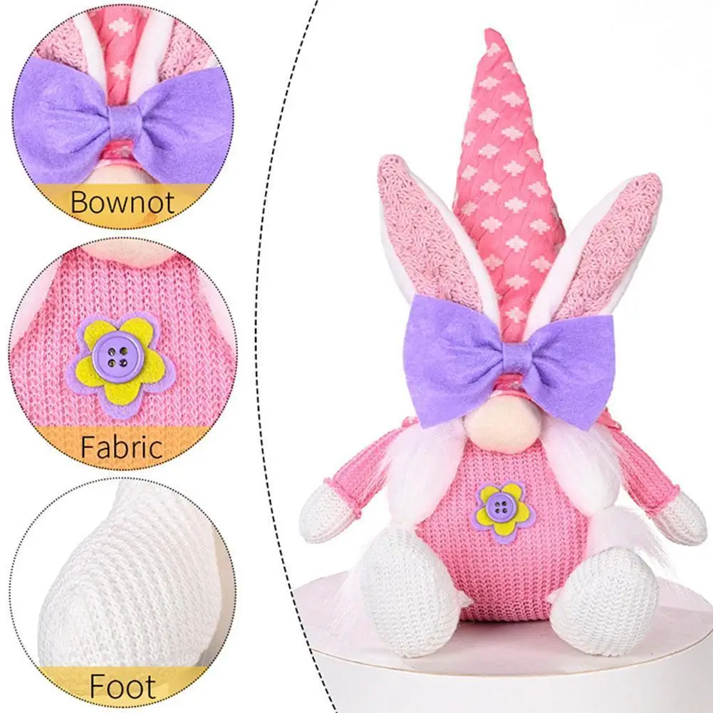 Haobei Cross-Border New EasterDecorationRabbit Doll CreativeCartoonFacelessDoll Bow Ornaments
Haobei Cross-Border New EasterDecorationRabbit Doll CreativeCartoonFacelessDoll Bow Ornaments