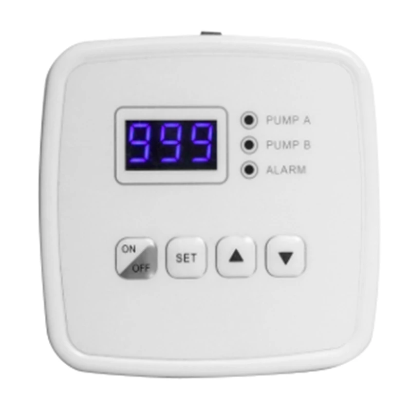 Plant Automatic Watering System, With Digital Timer And Double Pumps, Power Adapter Or Battery Operation With US Plug 
Plant Automatic Watering System, With Digital Timer And Double Pumps, Power Adapter Or Battery Operation With US Plug