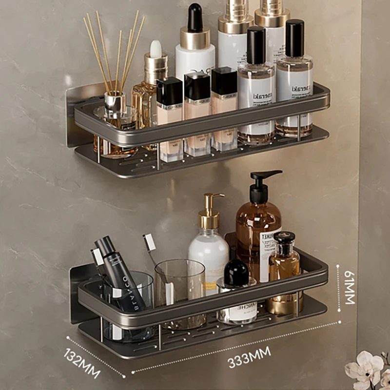Bathroom Organizer Shelves Accessories Free Of Punch Wash Gargle Wall-Mounted Storage Uxury Toilet Space Saving Wall Shelf
Bathroom Organizer Shelves Accessories Free Of Punch Wash Gargle Wall-Mounted Storage Uxury Toilet Space Saving Wall Shelf