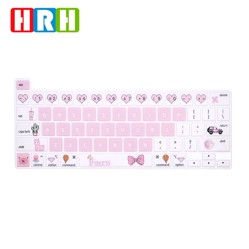 HRH Stylish Design Silicone Keyboard Cover Skin Protecto For MacBook New Pro 16 2019 A2141 M1 M2Chip A2338/A2251/A2289 2020 2022
HRH Stylish Design Silicone Keyboard Cover Skin Protecto For MacBook New Pro 16 2019 A2141 M1 M2Chip A2338/A2251/A2289 2020 2022