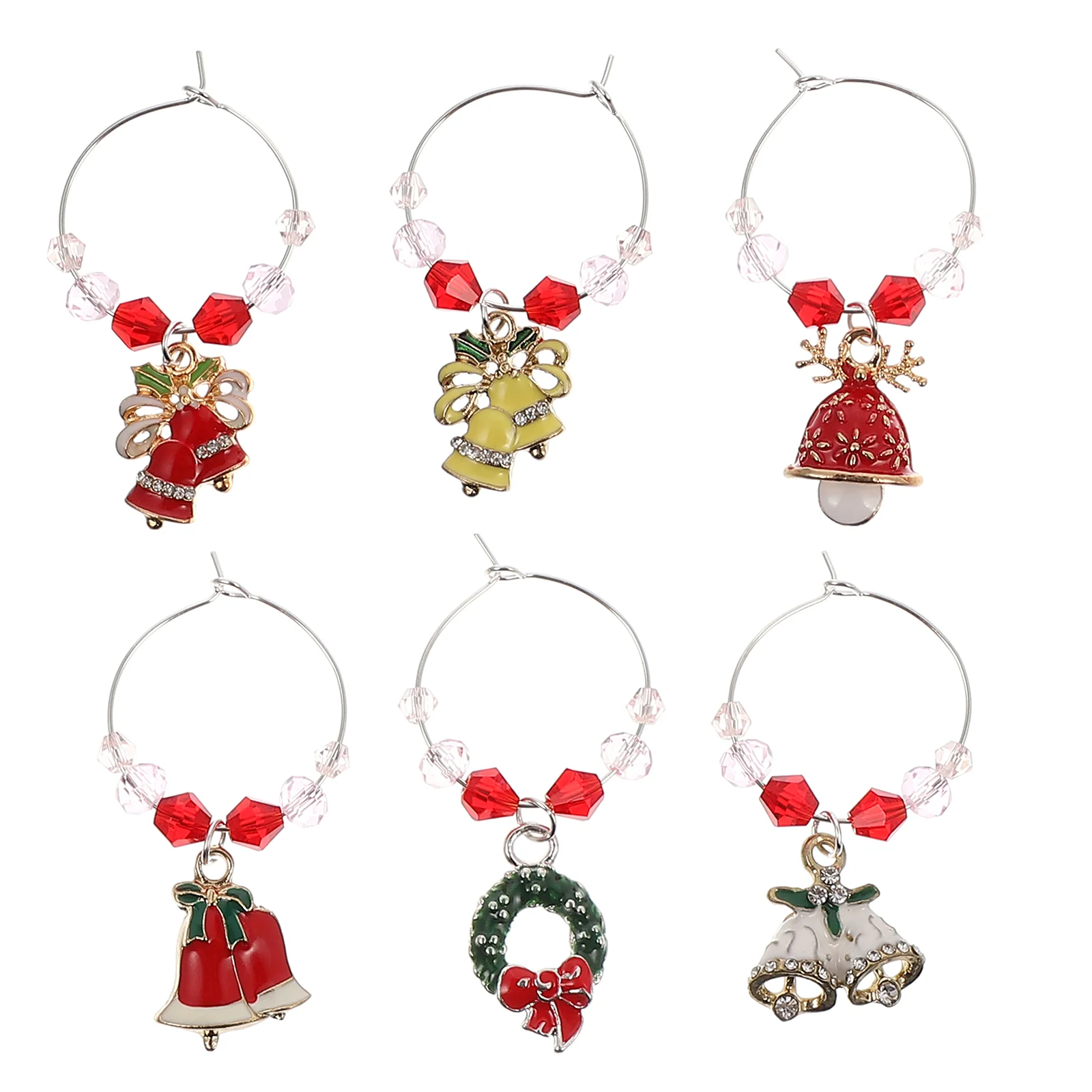 Winecharms Christmas Markers Drink Tags Marker Holiday Identifiercocktail Beaded Stemmed Goblets Champagne Cup Jewelry Party
Winecharms Christmas Markers Drink Tags Marker Holiday Identifiercocktail Beaded Stemmed Goblets Champagne Cup Jewelry Party