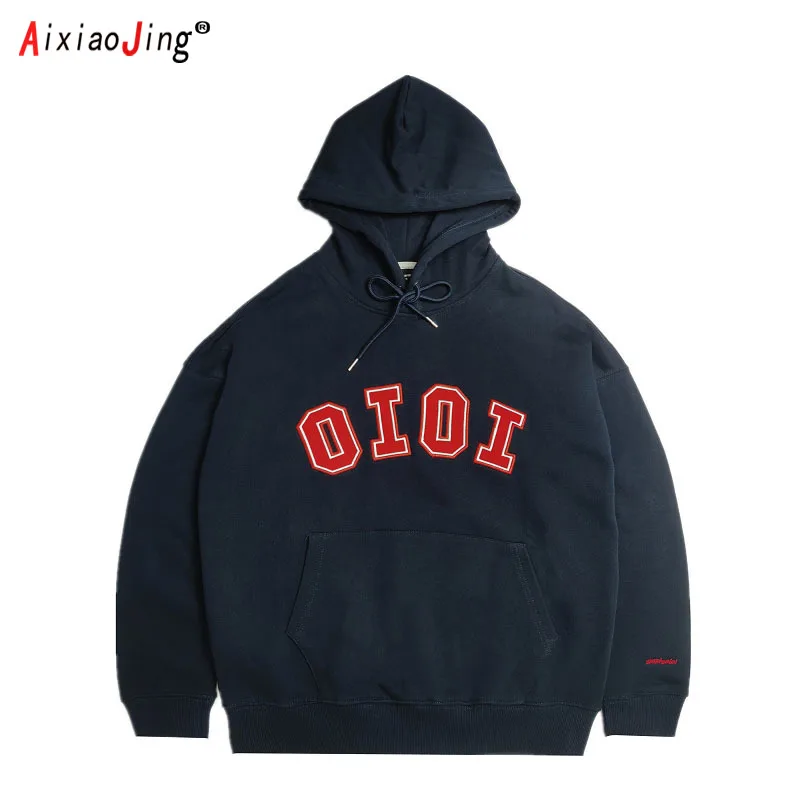 Letter Embroidered Fleece Hoodie Men and Women Sweater Casual Large Size Korean Hip Hop Loose Hoodie Couple Sweater
Letter Embroidered Fleece Hoodie Men and Women Sweater Casual Large Size Korean Hip Hop Loose Hoodie Couple Sweater