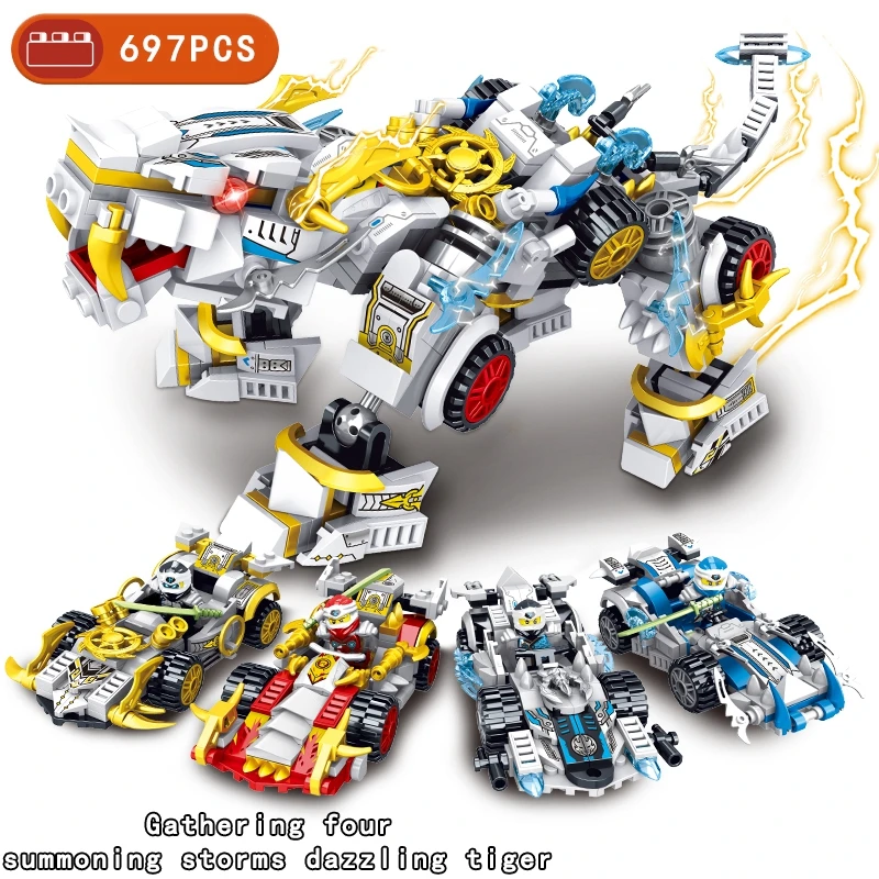MOC 4 in 1 MIni Ninja Bricks Anime Action Figures Stormy Tiger Building Blocks Soldiers Warrior Anime Movie Series Toys for kids
MOC 4 in 1 MIni Ninja Bricks Anime Action Figures Stormy Tiger Building Blocks Soldiers Warrior Anime Movie Series Toys for kids