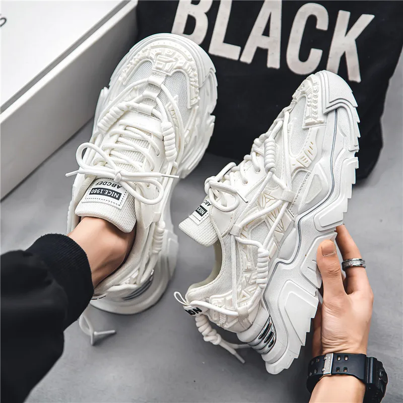 2023 Men Breathable Sports Dad Shoes Male Fitness Footwear Fashion Clunky Sneakers Men Casual Shoes Male Fitness Footwear
2023 Men Breathable Sports Dad Shoes Male Fitness Footwear Fashion Clunky Sneakers Men Casual Shoes Male Fitness Footwear