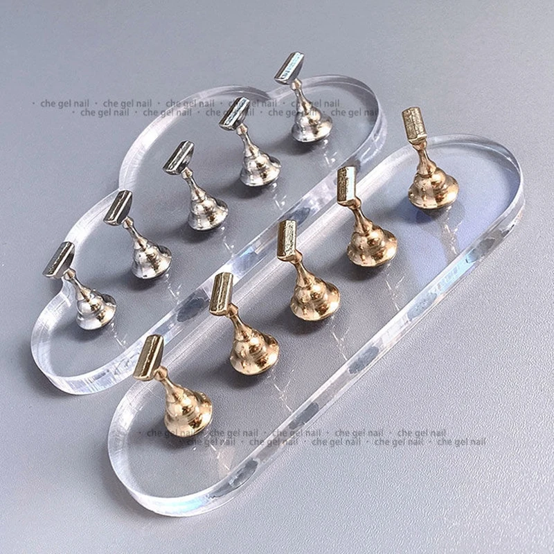 5pcs/set Magnetic Nail Art Practice Holder Base Set Acrylic Crystal Showing Shelf Nail Polish Display Stand Manicure Tools
5pcs/set Magnetic Nail Art Practice Holder Base Set Acrylic Crystal Showing Shelf Nail Polish Display Stand Manicure Tools