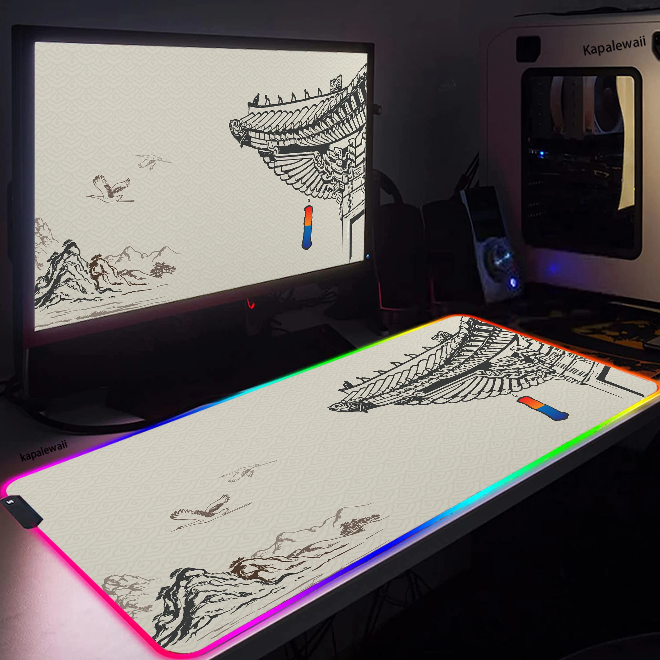 RGB Large Mouse Pad Gaming Mouse Pad Rubber Art Home Computer Mousepad Office Led Backlight Carpet XXL Keyboard Desk Mats
RGB Large Mouse Pad Gaming Mouse Pad Rubber Art Home Computer Mousepad Office Led Backlight Carpet XXL Keyboard Desk Mats