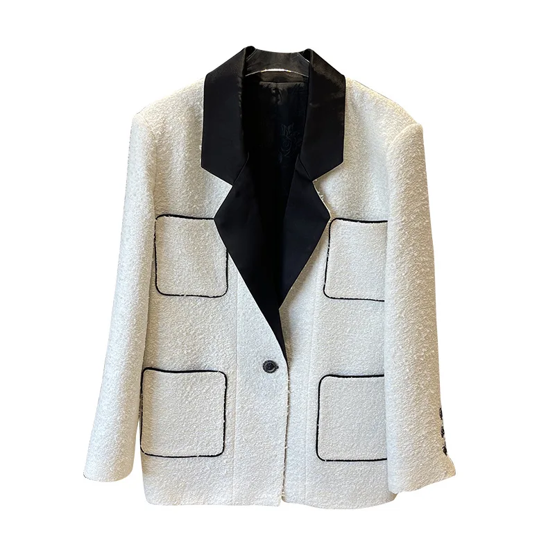 Autumn And Winter Wool Jacket 2022 Korean Womens Clothing Medium Length Woolen Coats Slim Wild Elegant Female Korean Outerwear
Autumn And Winter Wool Jacket 2022 Korean Womens Clothing Medium Length Woolen Coats Slim Wild Elegant Female Korean Outerwear