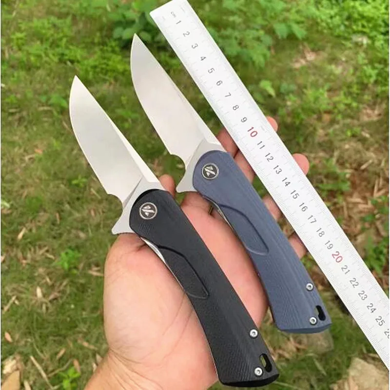 

Kesiwo KH88 Real VG10 Blade Folding Knife G10 Handle Flipper Ball Bearing Utility Camping Hunting Outdoor EDC Pocket Knives