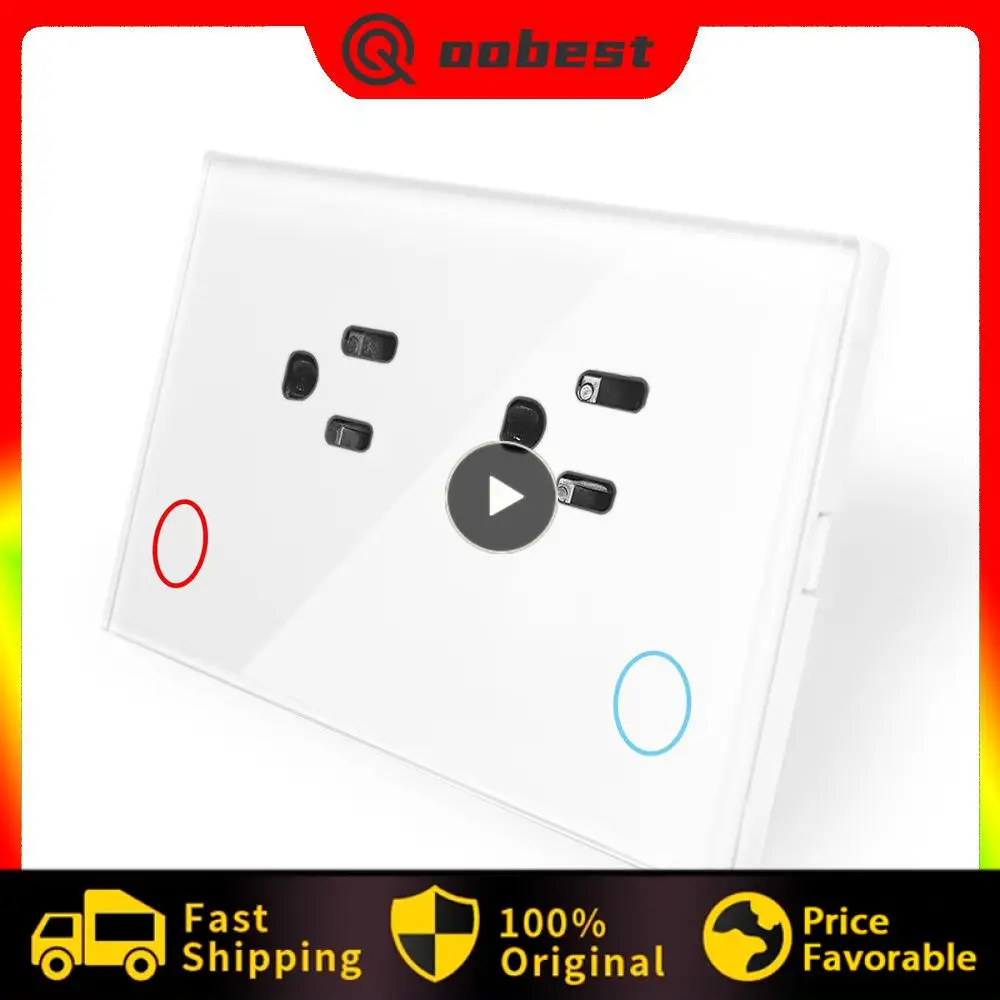 Pc Flame-retardant Material Wifi Plug Innovative High Quality Glass Panel Plug Convenient Energy Saving Remote Control 100v-240v
Pc Flame-retardant Material Wifi Plug Innovative High Quality Glass Panel Plug Convenient Energy Saving Remote Control 100v-240v