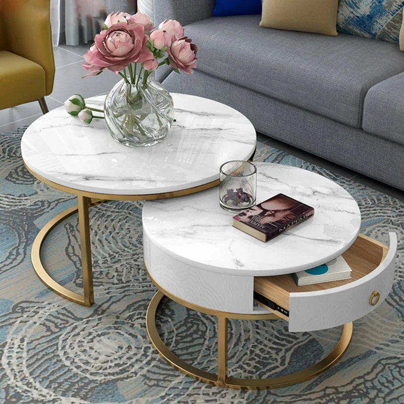 Designer Luxury Coffee Table Living Room Hardcover Balcony Dinning Table Round Metal Mesas De Centro Para Sala Breakfast Table
Designer Luxury Coffee Table Living Room Hardcover Balcony Dinning Table Round Metal Mesas De Centro Para Sala Breakfast Table