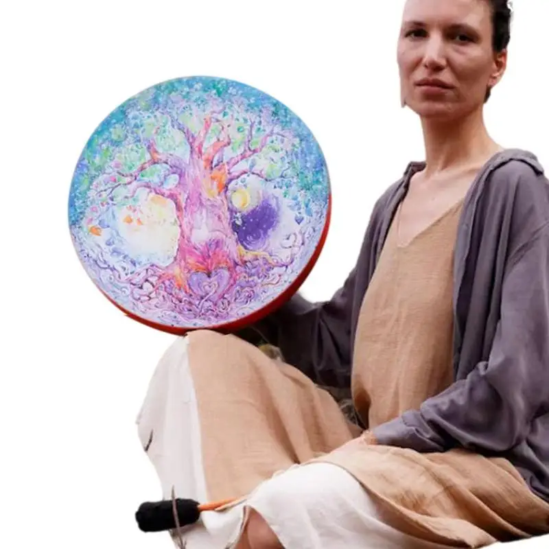 Shaman Drum Love Tree Shaman Drum Percussion Instruments For Adults 10 Inch Spiritual Musical Instruments Shamanic Frame Drums
Shaman Drum Love Tree Shaman Drum Percussion Instruments For Adults 10 Inch Spiritual Musical Instruments Shamanic Frame Drums