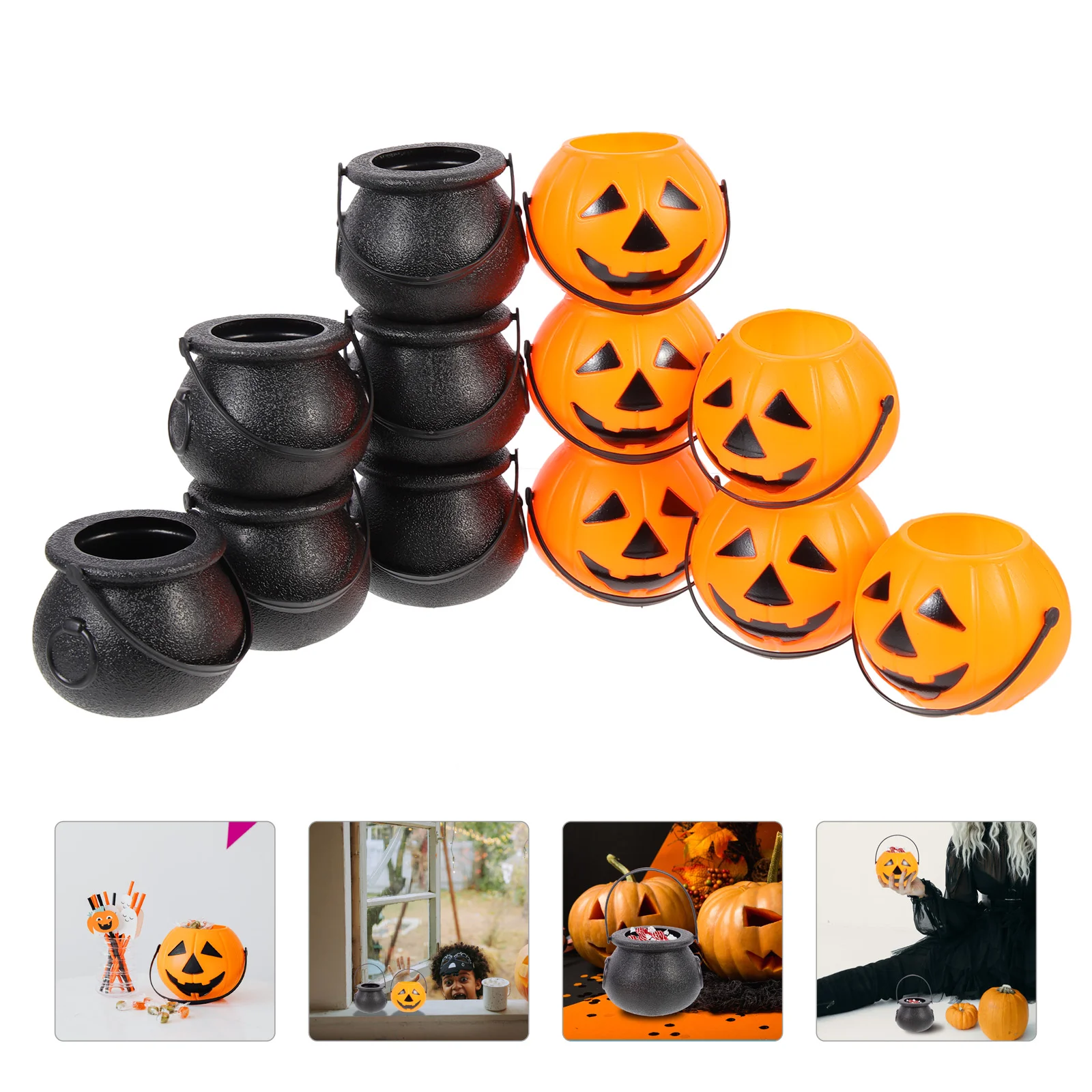 Candypumpkin Buckets Bucket Cauldron Treat Holder Trick Orpot Portable Party Handles Mini Kettle Container Favorkidsbasket
Candypumpkin Buckets Bucket Cauldron Treat Holder Trick Orpot Portable Party Handles Mini Kettle Container Favorkidsbasket