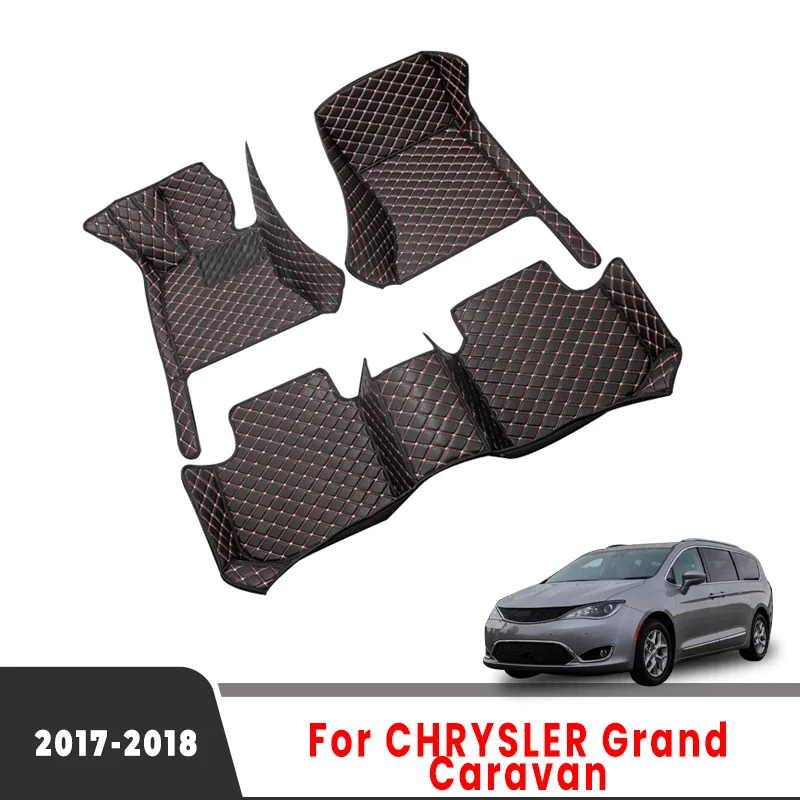 Car Floor Mats For CHRYSLER Grand Caravan 2018 2017 Carpets Rugs Auto Interior Accessories Foot Pads Covers Products Waterproof
Car Floor Mats For CHRYSLER Grand Caravan 2018 2017 Carpets Rugs Auto Interior Accessories Foot Pads Covers Products Waterproof