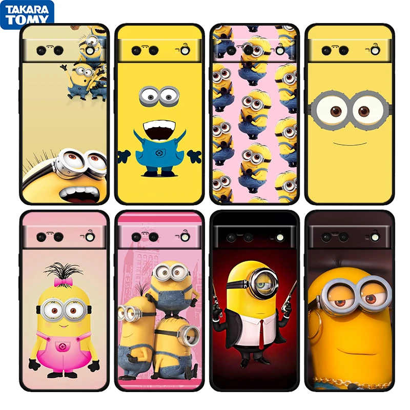Minions Banana Cute Shockproof Cover for Google Pixel 6 6a 6Pro 5 5a 4 4a XL 5G Black Phone Case Shell Soft Fundas Coque Cover
Minions Banana Cute Shockproof Cover for Google Pixel 6 6a 6Pro 5 5a 4 4a XL 5G Black Phone Case Shell Soft Fundas Coque Cover
