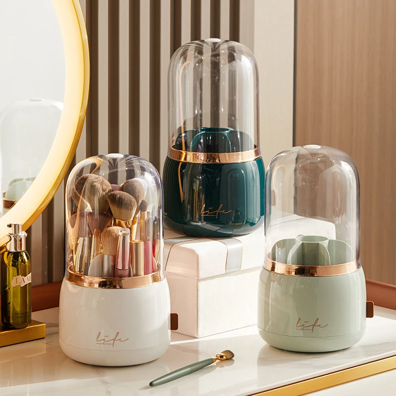Self-Designed Light Luxury Makeup Brush Storage Bucket Dust-Proof Lipstick Eyebrow Pencil Makeup Storage Rotating Brush Barrel
Self-Designed Light Luxury Makeup Brush Storage Bucket Dust-Proof Lipstick Eyebrow Pencil Makeup Storage Rotating Brush Barrel