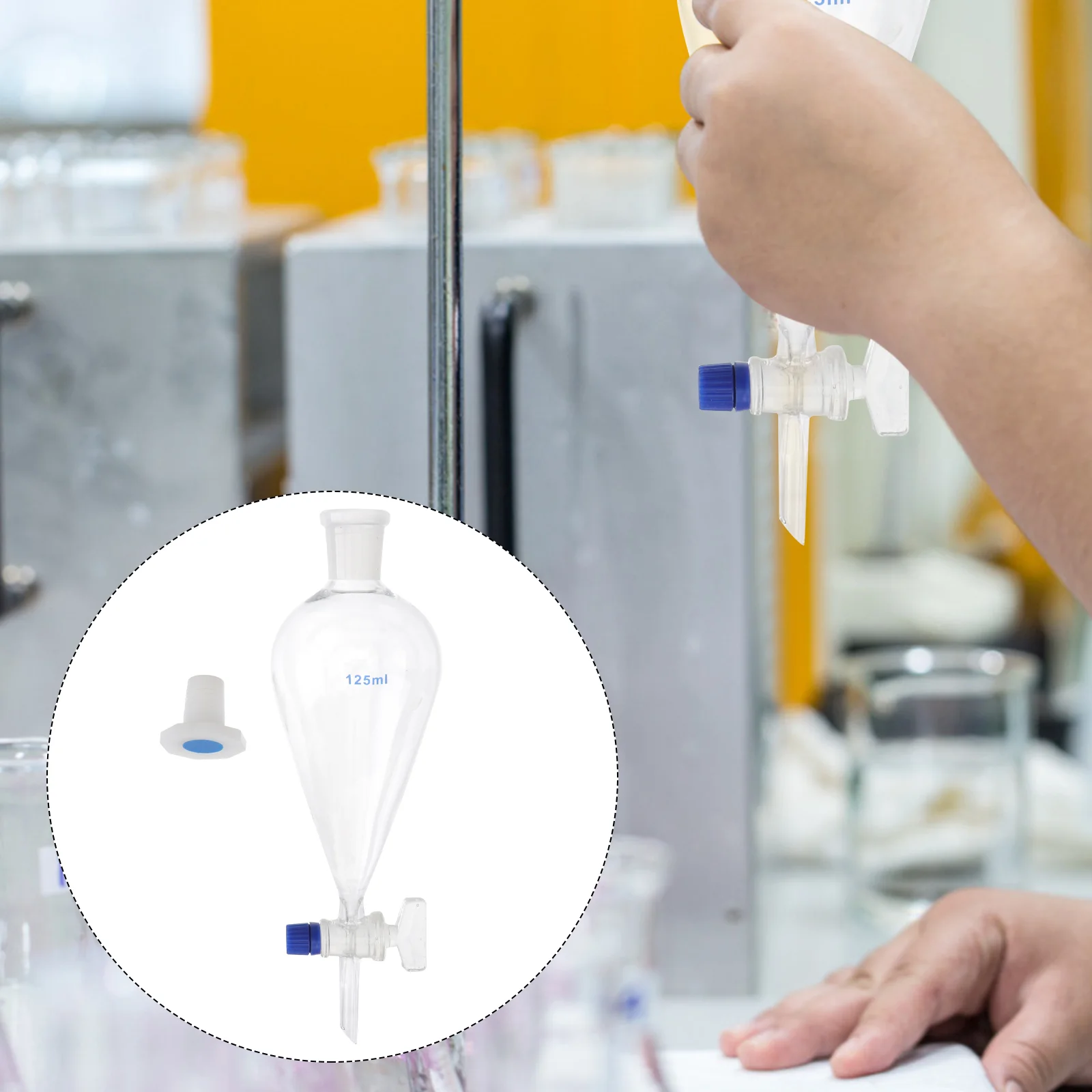 Funnel Separatory Separating Funnels Separation Borosilicate Pear Shaped Distiller Beaker Glassware Chemistry Ptfe Laboratory
Funnel Separatory Separating Funnels Separation Borosilicate Pear Shaped Distiller Beaker Glassware Chemistry Ptfe Laboratory