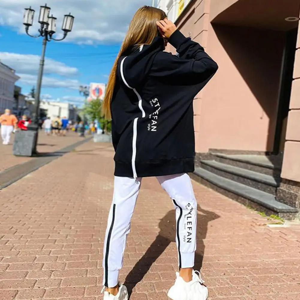 2Pcs/Set Fashion Windproof Women Tracksuit Elastic Waist Autumn Winter Women Hoodie Coat Jogging Pants Suit Sportswear
2Pcs/Set Fashion Windproof Women Tracksuit Elastic Waist Autumn Winter Women Hoodie Coat Jogging Pants Suit Sportswear