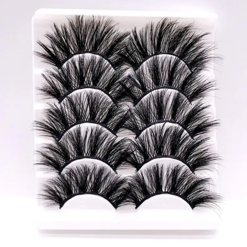 5/6/7 Pairs Soft Women Lady Makeup Thick False Eyelashes Eye Lashes Long Black Natural Handmade Makeup Beauty Tools Eyeflashes
5/6/7 Pairs Soft Women Lady Makeup Thick False Eyelashes Eye Lashes Long Black Natural Handmade Makeup Beauty Tools Eyeflashes