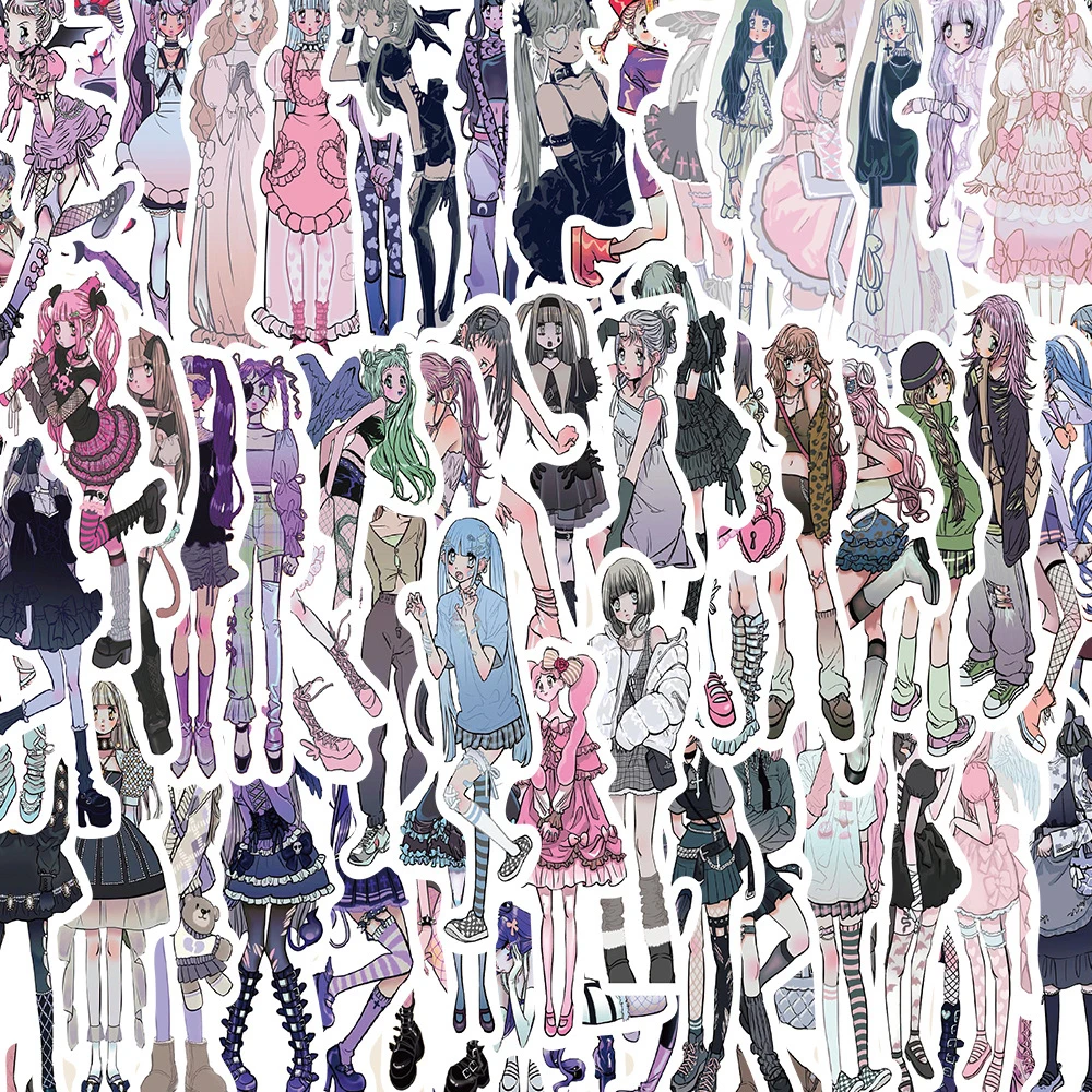 10/30/63pcs Kawaii Dimo Anime Girls Stickers Aesthetic Cartoon Decals DIY Motorcycle Skateboard Laptop Waterproof Cute Sticker
10/30/63pcs Kawaii Dimo Anime Girls Stickers Aesthetic Cartoon Decals DIY Motorcycle Skateboard Laptop Waterproof Cute Sticker