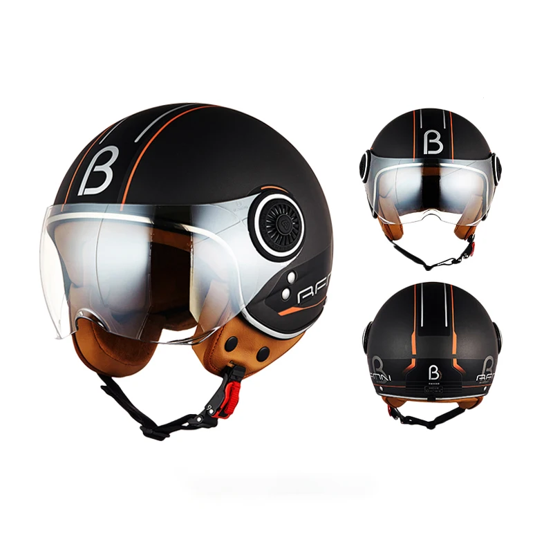 BEON B110B Motorcycle Helmet Vintage Scooter Open Face Helmet Retro E-bike Helmet Moto Casco
BEON B110B Motorcycle Helmet Vintage Scooter Open Face Helmet Retro E-bike Helmet Moto Casco