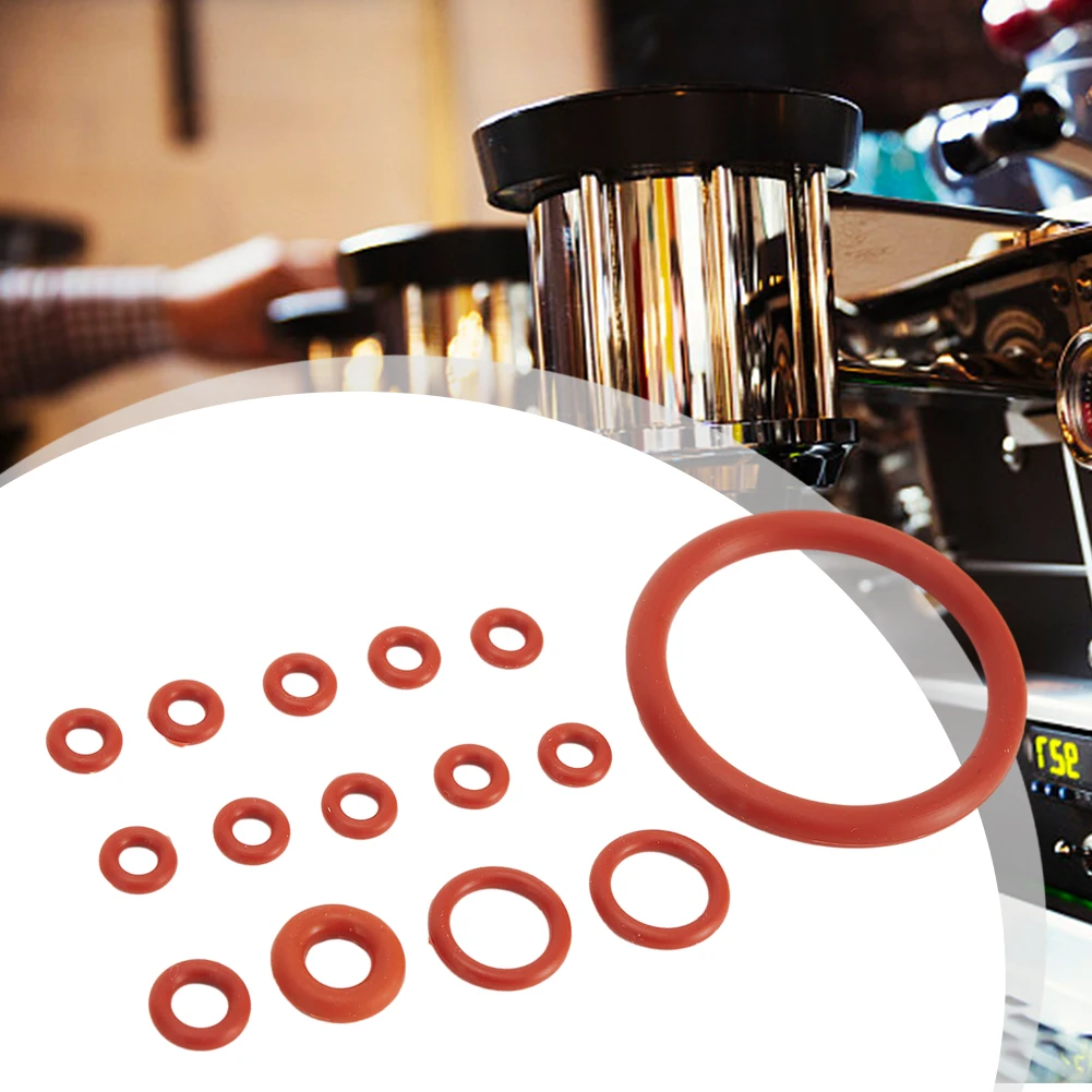 15 PCS For Saeco/Saeco Odea Coffee Machine O-Ring Food Grade Silicone Seal Silicone O-Ring Red VMQ Repair Box Kit
15 PCS For Saeco/Saeco Odea Coffee Machine O-Ring Food Grade Silicone Seal Silicone O-Ring Red VMQ Repair Box Kit