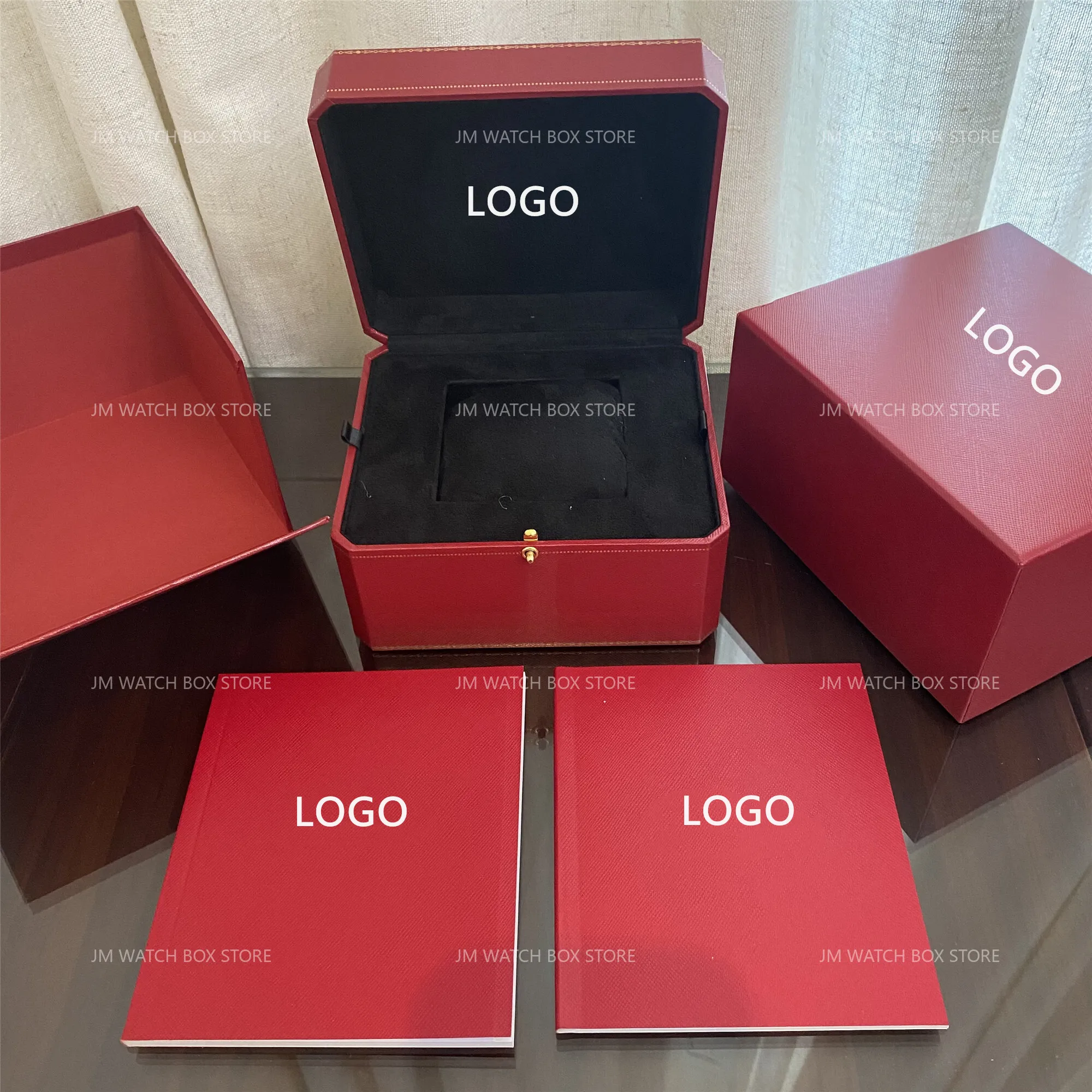 Factory Supplier AAA Red Original Watch Box Luxury Brand with Papers Card And Bag Can Customization Good Quality Clock Gift Box
Factory Supplier AAA Red Original Watch Box Luxury Brand with Papers Card And Bag Can Customization Good Quality Clock Gift Box