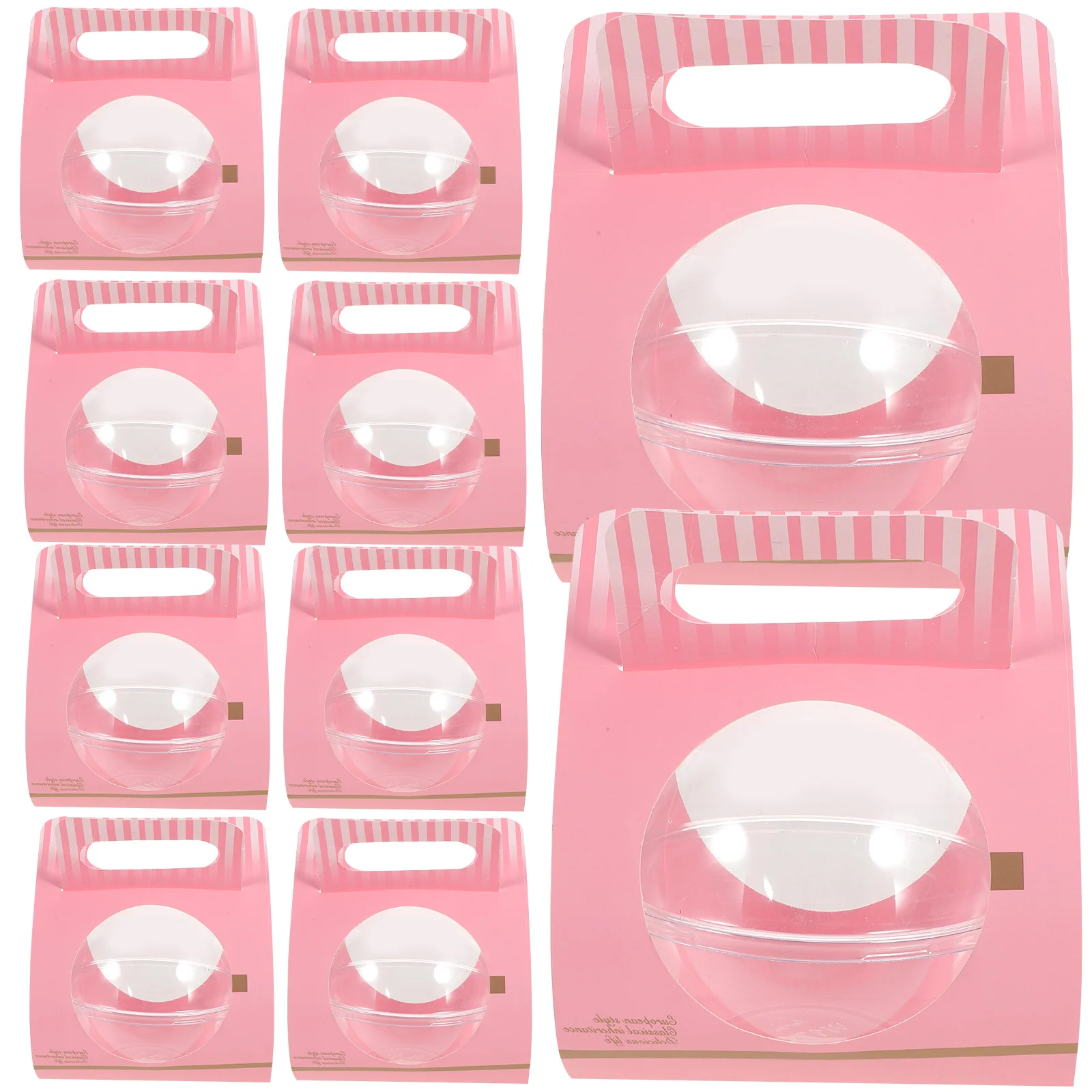 10 Pcs Clear Favor Boxes Plastic Packaging Bags Gift Wrapping Case Dessert Boxes Chocolate Chip Muffins
10 Pcs Clear Favor Boxes Plastic Packaging Bags Gift Wrapping Case Dessert Boxes Chocolate Chip Muffins
