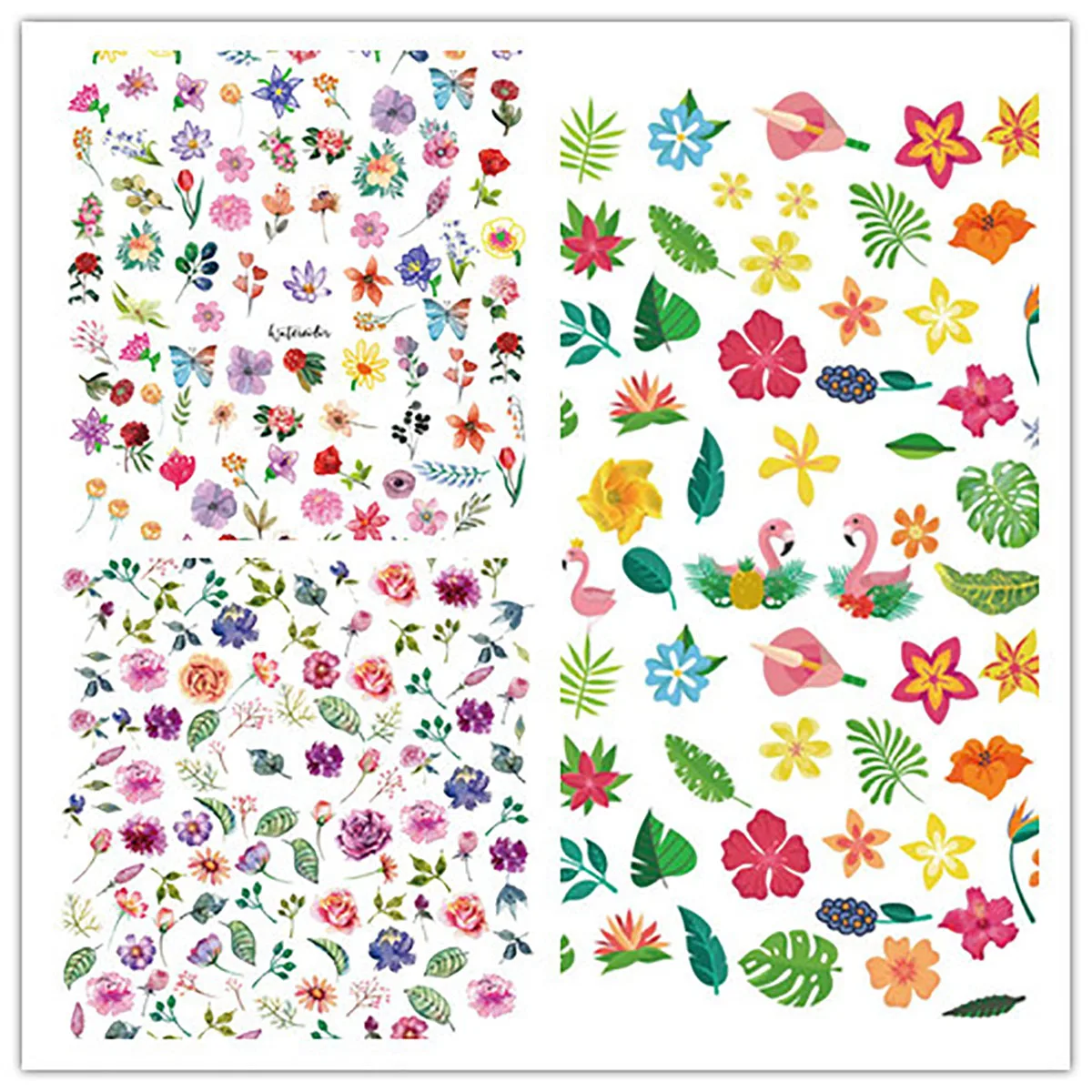 3Pcs Colorful Flowers Series Plants Grass Fresh Japanese Style Nail Stickers Art Decoration Waterproof DIY Self-Adhesive
3Pcs Colorful Flowers Series Plants Grass Fresh Japanese Style Nail Stickers Art Decoration Waterproof DIY Self-Adhesive