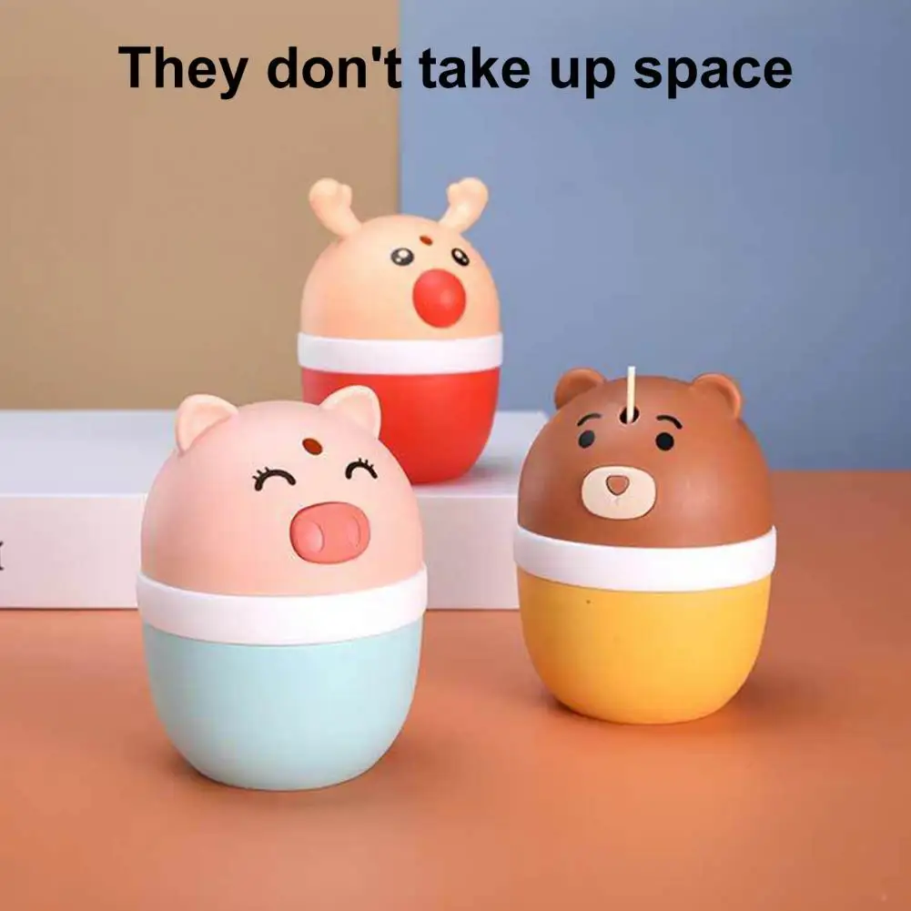 Toothpick Holder Detachable Animal Theme Push-type Adorable Pig Bear Deer Toothpick Box for Desktop 
Toothpick Holder Detachable Animal Theme Push-type Adorable Pig Bear Deer Toothpick Box for Desktop