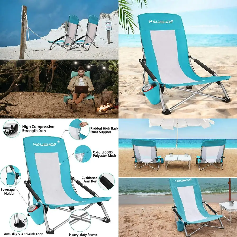 azy Chair Folding Camping Chair with Cup Holder, Padded Armrest & Carrying Bag, Lightweight & Low-Seat Mesh Back Beach Chair - P
azy Chair Folding Camping Chair with Cup Holder, Padded Armrest & Carrying Bag, Lightweight & Low-Seat Mesh Back Beach Chair - P