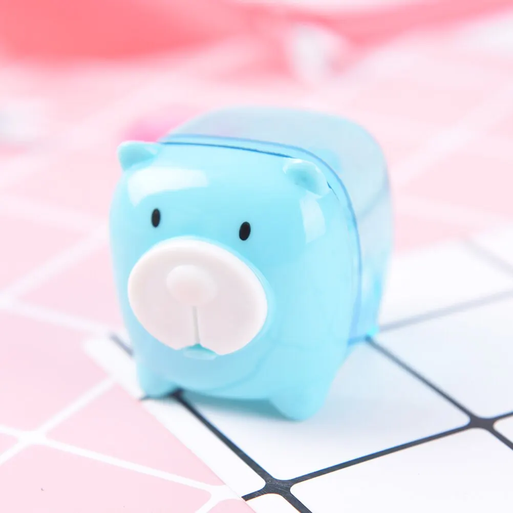 Маленькая свинья, миниатюрная мультяшная точилка для карандашей, необычная кавайная мультяшная точилка для карандашей с животными
Маленькая свинья, миниатюрная мультяшная точилка для карандашей, необычная кавайная мультяшная точилка для карандашей с животными