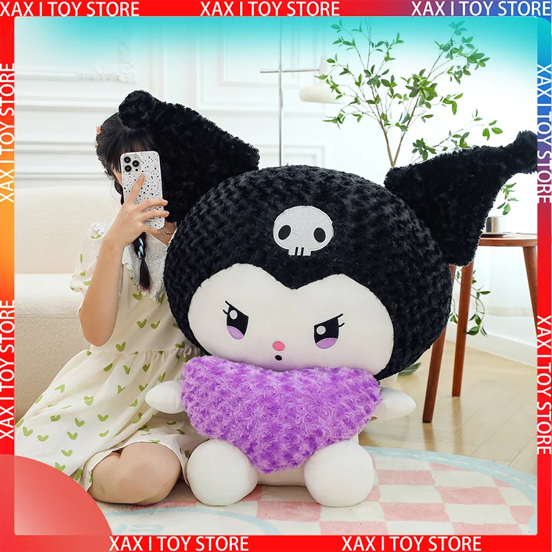 Новинка, 80 см, Sanrio Kuromi, любовь, плюшевые игрушки, Kawaii, мягкая деталь, мультфильм, Ragdoll, домашний декор для девочек, Рождественский подарок на день рождения
Новинка, 80 см, Sanrio Kuromi, любовь, плюшевые игрушки, Kawaii, мягкая деталь, мультфильм, Ragdoll, домашний декор для девочек, Рождественский подарок на день рождения
