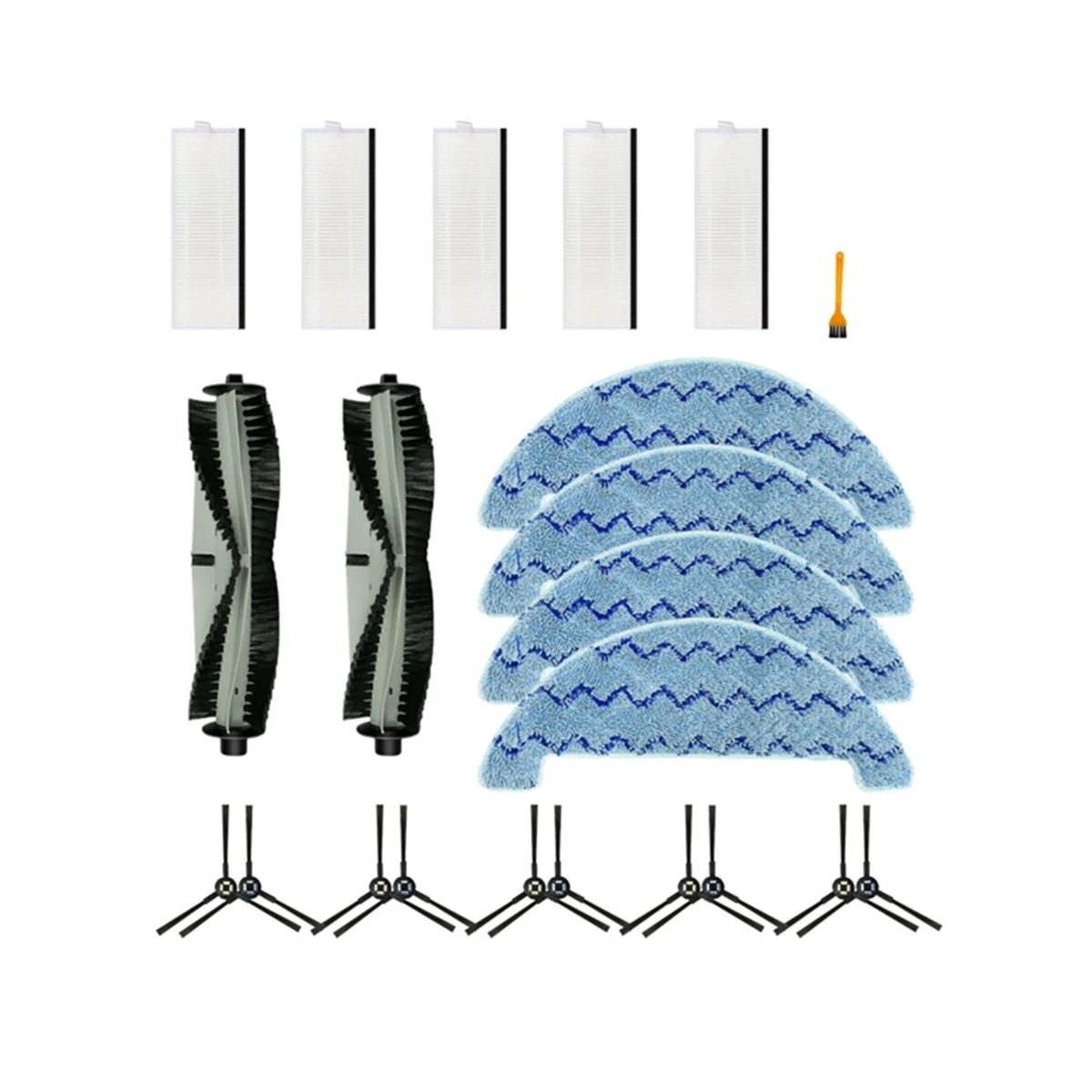 Roller Main Side Brush HEPA Filter Mop Cloth for X787 A7 A9 A9S X800 X785 Robotic Vacuum Cleaner Parts
Roller Main Side Brush HEPA Filter Mop Cloth for X787 A7 A9 A9S X800 X785 Robotic Vacuum Cleaner Parts