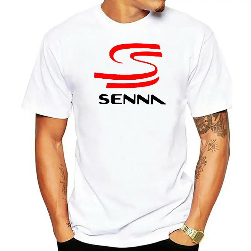 Legend Ayrton Senna Racing Logo Men White T-Shirt for Male Short Sleeves 100% Cotton Classic Sleeveless T Shirt
Legend Ayrton Senna Racing Logo Men White T-Shirt for Male Short Sleeves 100% Cotton Classic Sleeveless T Shirt