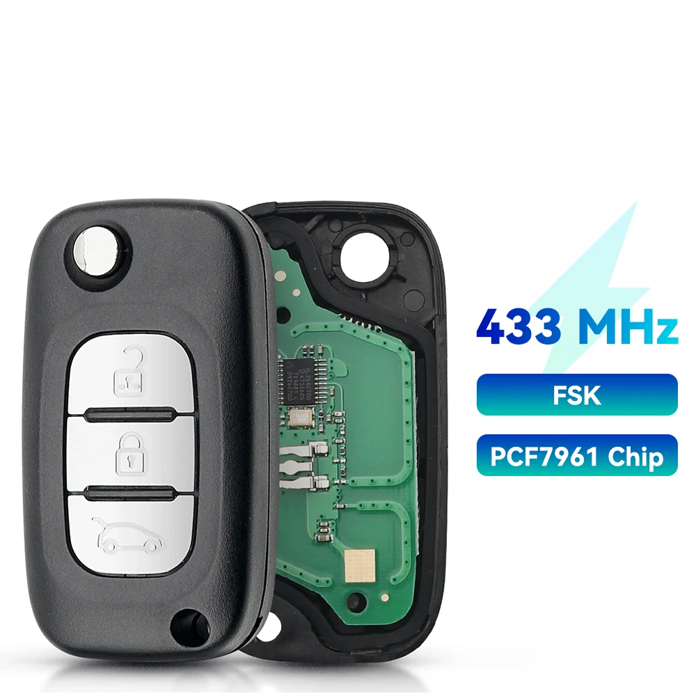 KEYYOU 2/3 Кнопки Автомобильный Фильтр Дистанционного Ключа Для Renault Clio 3 Kangoo Master Modus Twingo Flip 433 МГц С Чипо...
KEYYOU 2/3 Кнопки Автомобильный Фильтр Дистанционного Ключа Для Renault Clio 3 Kangoo Master Modus Twingo Flip 433 МГц С Чипо...