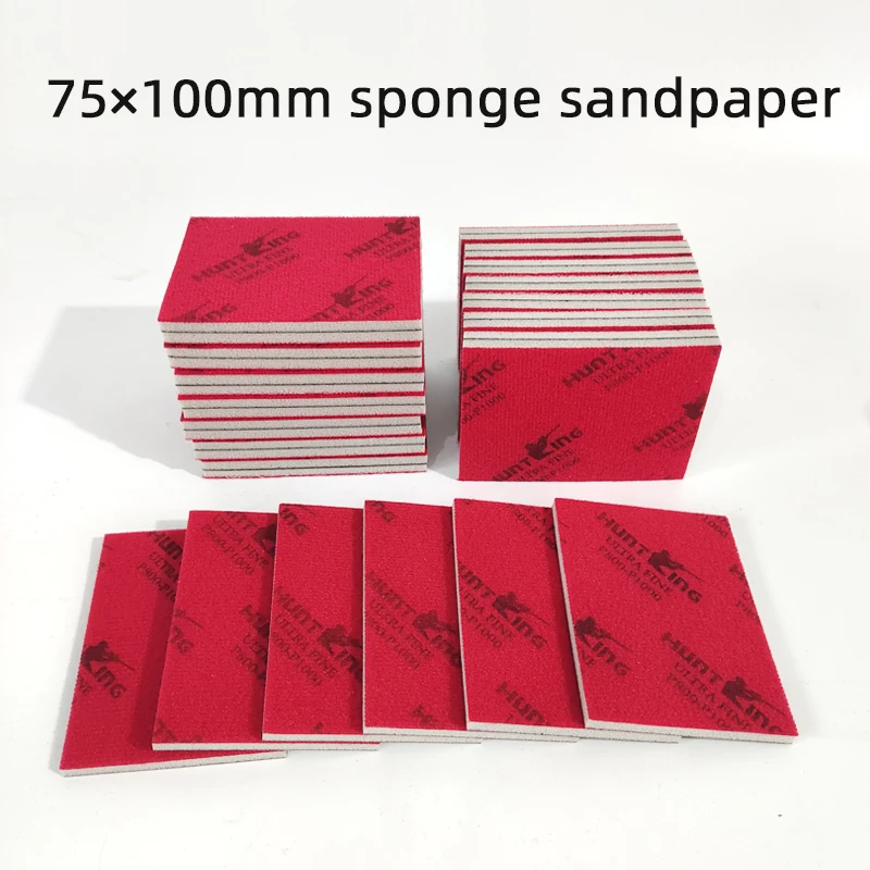 Automotive Body Sander 75x100mm Sponge Polishing Sandpaper Car Grinding Block Putty Sanding Flocked Self-adhesive Abrasive Paper
Automotive Body Sander 75x100mm Sponge Polishing Sandpaper Car Grinding Block Putty Sanding Flocked Self-adhesive Abrasive Paper