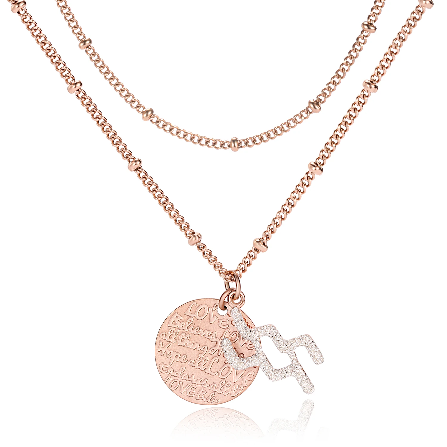 Rainso Korea Style Stainless Steel Constellation Necklace For Women Fashion Jewelry Adjustable
Rainso Korea Style Stainless Steel Constellation Necklace For Women Fashion Jewelry Adjustable