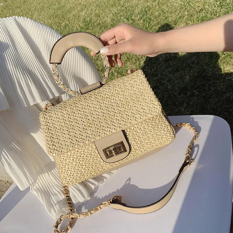 Straw Fashion Shoulder Bags for Women New Luxury Designer Crossbody Women's Bag 2022 Trend Small Flap Solid Female Handbags
Straw Fashion Shoulder Bags for Women New Luxury Designer Crossbody Women's Bag 2022 Trend Small Flap Solid Female Handbags
